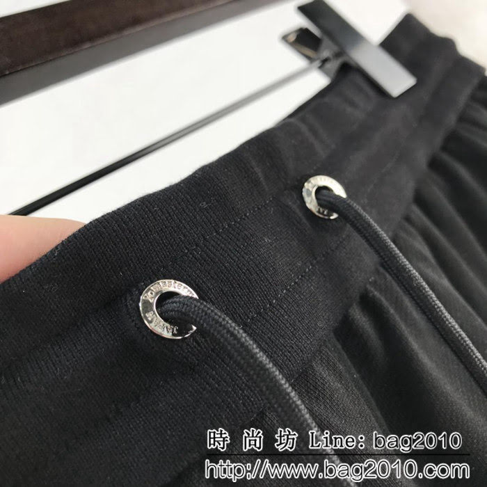 MMJ 18ss秋冬新款 膝蓋處拼接貼布 後褲腳印花 拼接衛褲 ydi1045